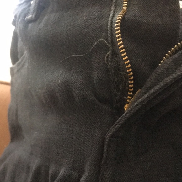 LEVI’S 721 High Rise Skinny stretchy Black Denim Jeans - Picture 8 of 11